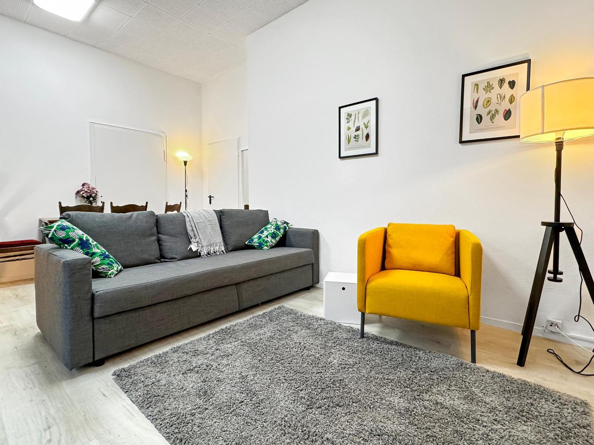 2 Zimmer Apartment Fuer 6 P, 15 Min Zum Flughafen Эсслинген Экстерьер фото